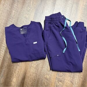 Figs scrubs Purple Jam